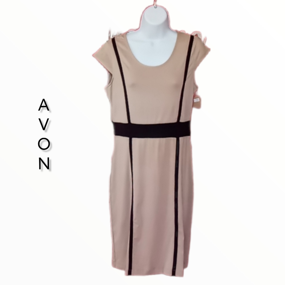 🎊HP🎊Avon Casual Cream Dress sz smallP